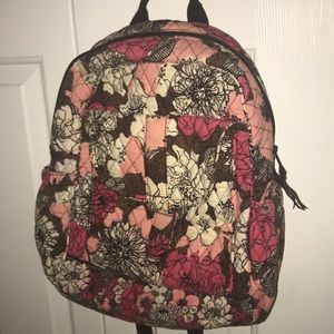 Vera Bradley Backpack in Mocha Rouge